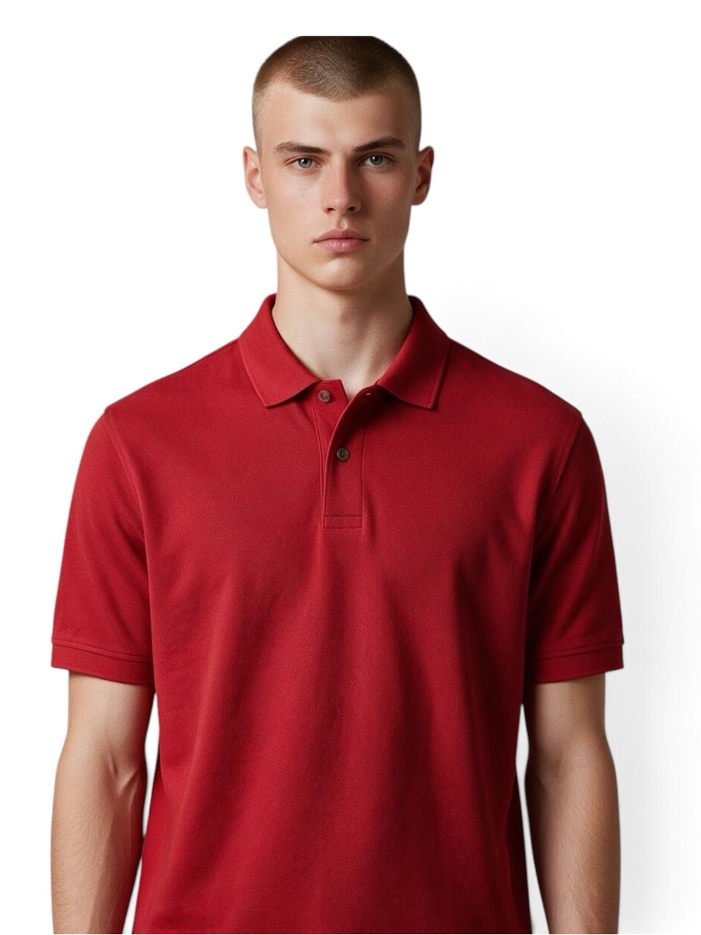 Tasso Elba Men's Red Golf Polo Shirt - Classic Short Sleeve SZ L EUC Activewear